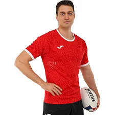 Регбійна ігрова футболка JOMA NATION 104384-600 XXS-XXL (Червоний)