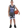 Детская баскетбольная форма
 NBA клуб Orlando Magic 32 BA-9827 (Черный-белый)