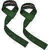 Лямки для тяги PowerPlay 7064 Lifting Gym Straps Зеленые