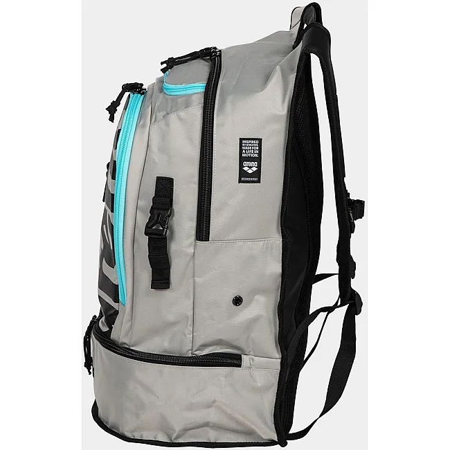 Рюкзак спортивный Arena FASTPACK 3.0 40L серый, голубой, черный 54x36x27 см