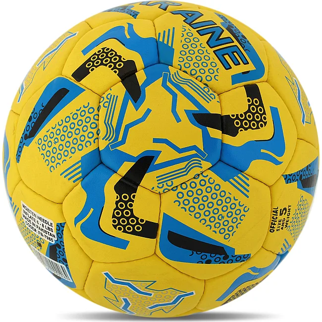 Футбольный мяч
 BALLONSTAR UKRAINE FB-7985 №5 PU (Желтый-синий)