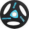Блин для штанги полиуретановый
 LiveUp LP8020-15 ø51мм 15кг
