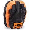 Мини-лапа боксерская изогнутая тренировочная PU VENUM
 BO-0874 19х17х4см 1штука (Оранжевый-черный)