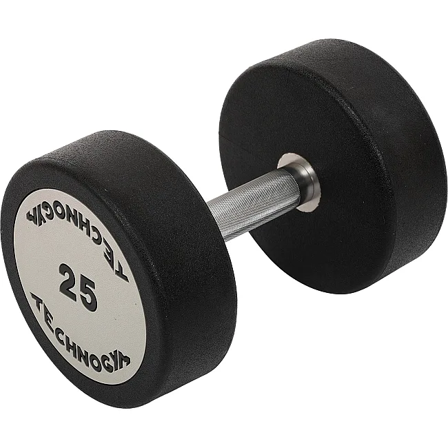 Гантель профессиональная
 с полиуретановым покрытием TECHNOGYM TG-1834-25 1шт 25кг