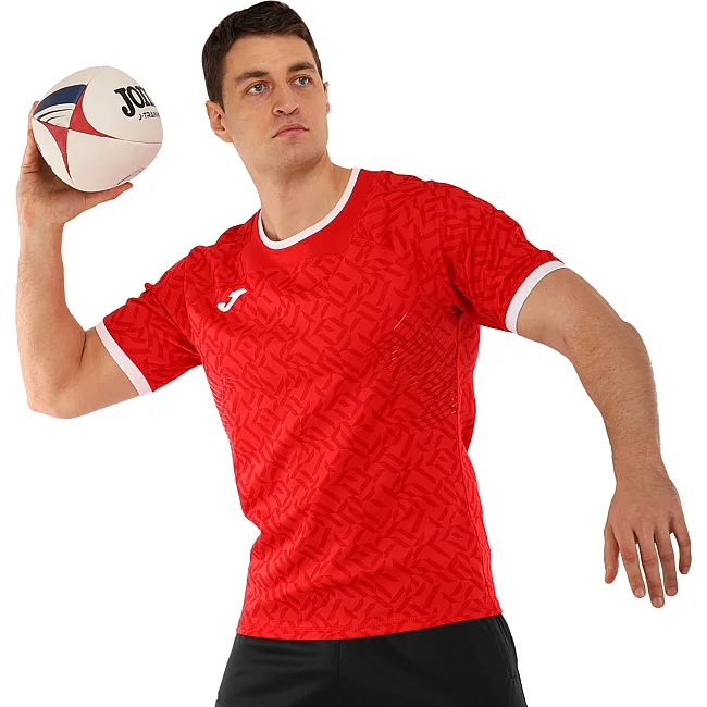 Регбійна ігрова футболка JOMA NATION 104384-600 XXS-XXL (Червоний)