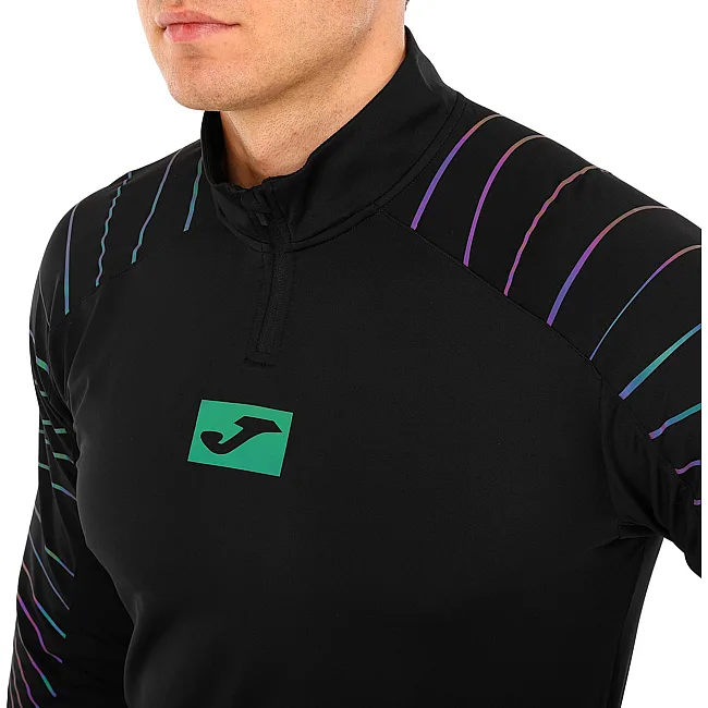Лонгслив спортивный на молнии JOMA

 R-NIGHT 104044-100 (Черный)