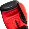 Боксерские перчатки TITLE Boxing Dynamic Strike Black/Red (бинты 4м. в комплекте)