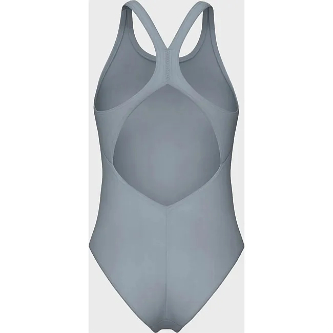 Купальник закрытый для женщин Arena TRAIL SWIMSUIT V BACK серый