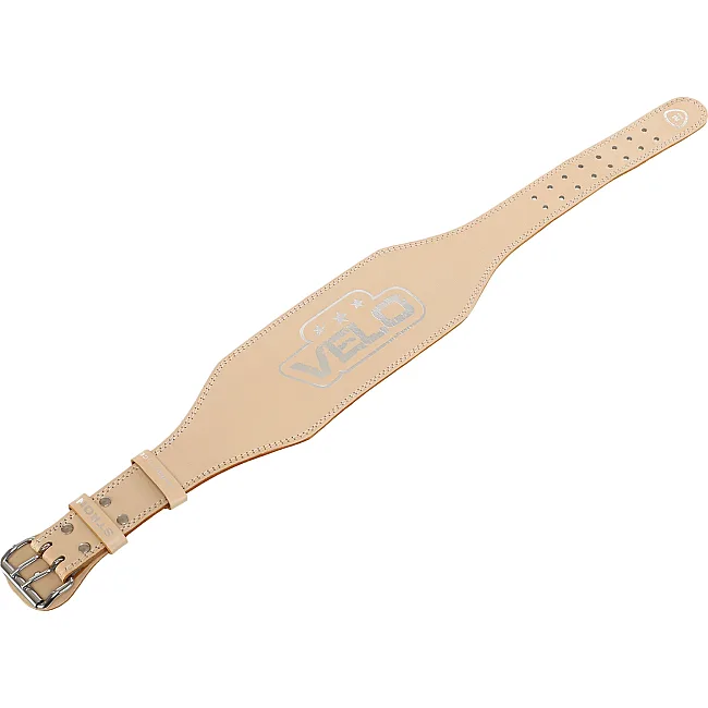 Пояс для тяжелой атлетики кожа
 VELO
 VL-6624 спинка-15см