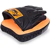 Мини-лапа боксерская изогнутая тренировочная PU VENUM
 BO-0874 19х17х4см 1штука (Оранжевый-черный)