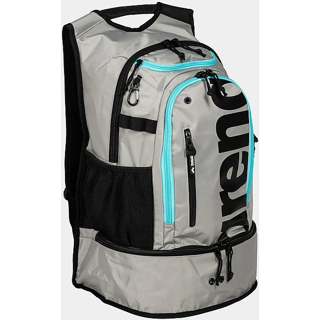 Рюкзак спортивный Arena FASTPACK 3.0 40L серый, голубой, черный 54x36x27 см