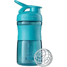 Спортивный шейкер-бутылка BLENDERBOTTLE SportMixer Flip 20oz/590ml Teal
