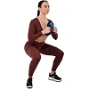 Гиря тренувальна цільна чавунна пофарбована LiveUp LP8041-6 вага 6кг