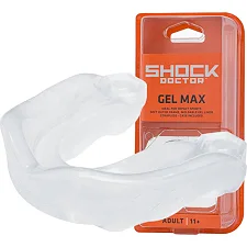 Капа для бокса Shock Doctor Gel Max взрослая (возраст 11+) Clear (art. 6190-TC-AD)
