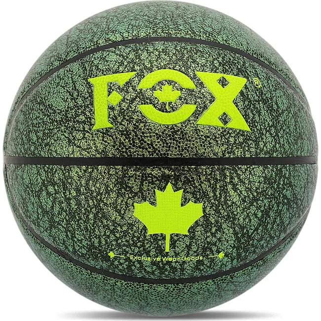 Баскетбольный мяч
 PU FOX BA-8712 №7 (Зеленый)