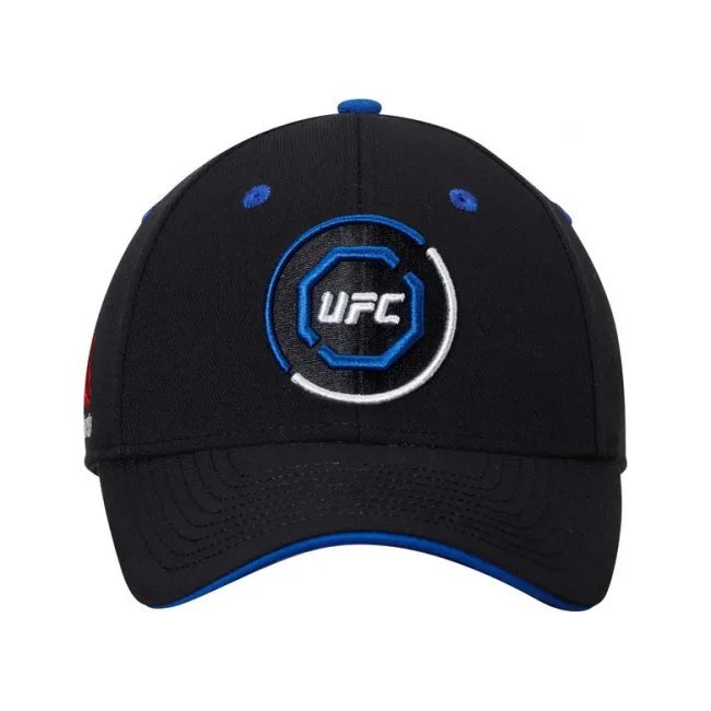 Бейсболка Reebok UFC Structured Flex Stretch Hat Black Blue