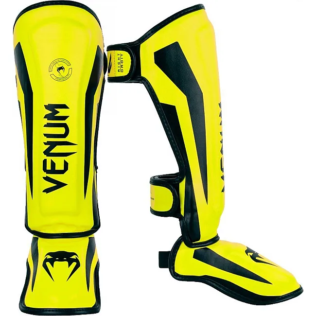 Детская защита для ног VENUM Elite Standup Neo Yellow