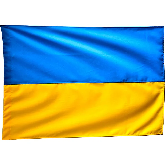 Флаг Украины габардин 90x135 см. BK3025