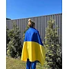 Флаг Украины габардин 90x135 см. BK3025