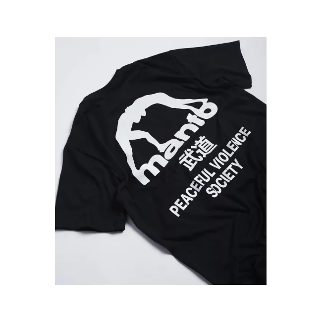 Футболка MANTO T-shirt Society Black