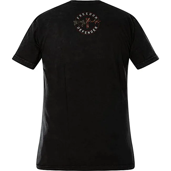Футболка мужская AFFLICTION FD Trailblazer Tee Black Lava Wash