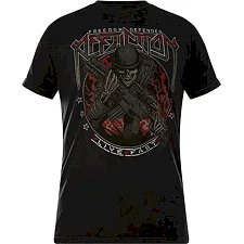 Футболка мужская AFFLICTION FD Trailblazer Tee Black Lava Wash