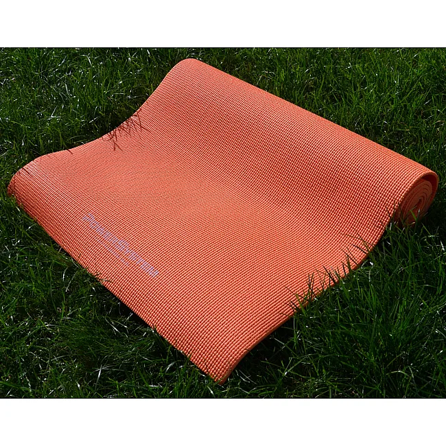 Коврик для фитнеса и йоги POWER SYSTEM PS-4014 PVC Orange (173x61x0.6)