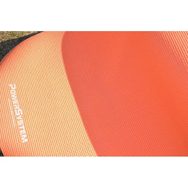 Коврик для фитнеса и йоги POWER SYSTEM PS-4014 PVC Orange (173x61x0.6)