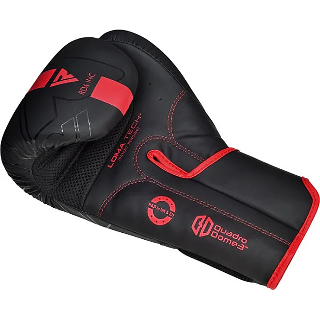 Перчатки детские для бокса RDX F6 Kara Red