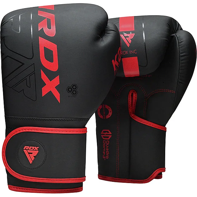 Перчатки детские для бокса RDX F6 Kara Red