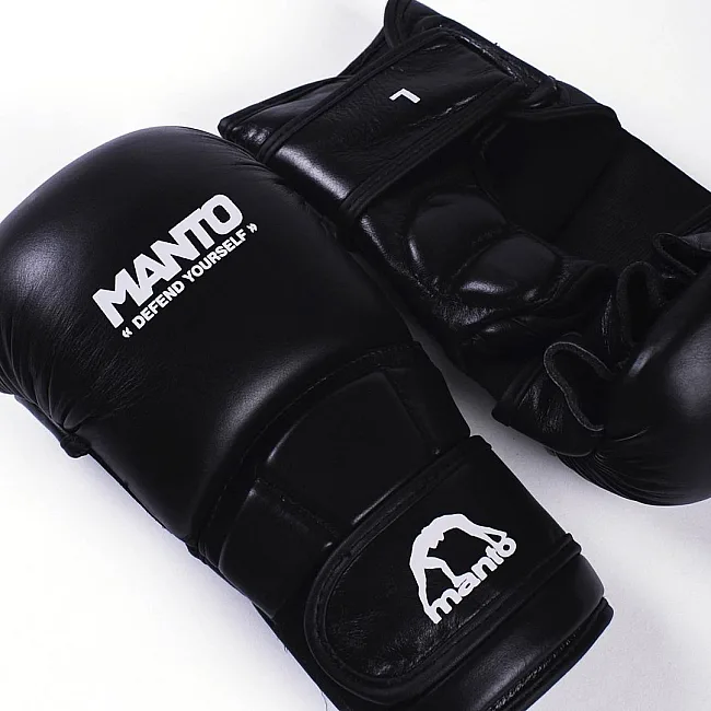 Перчатки для MMA MANTO Shooter PRO Black White