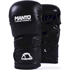 Перчатки для MMA MANTO Shooter PRO Black White