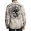 Рубашка AFFLICTION Scorn Woven Khaki