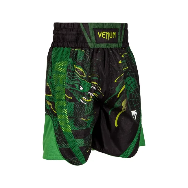 Боксерские шорты VENUM Green Viper Black Green
