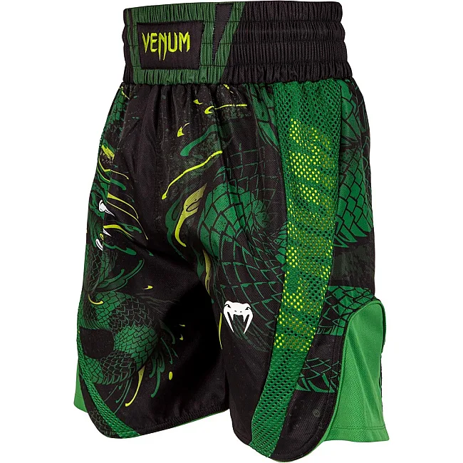 Боксерские шорты VENUM Green Viper Black Green