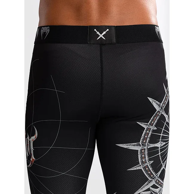 Брюки компресійні VENUM Gladiator 5.0 Mens Black Silver
