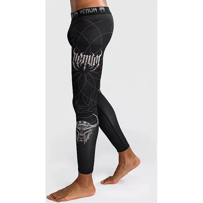 Брюки компресійні VENUM Gladiator 5.0 Mens Black Silver