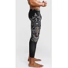 Брюки компресійні VENUM Gladiator 5.0 Mens Black Silver