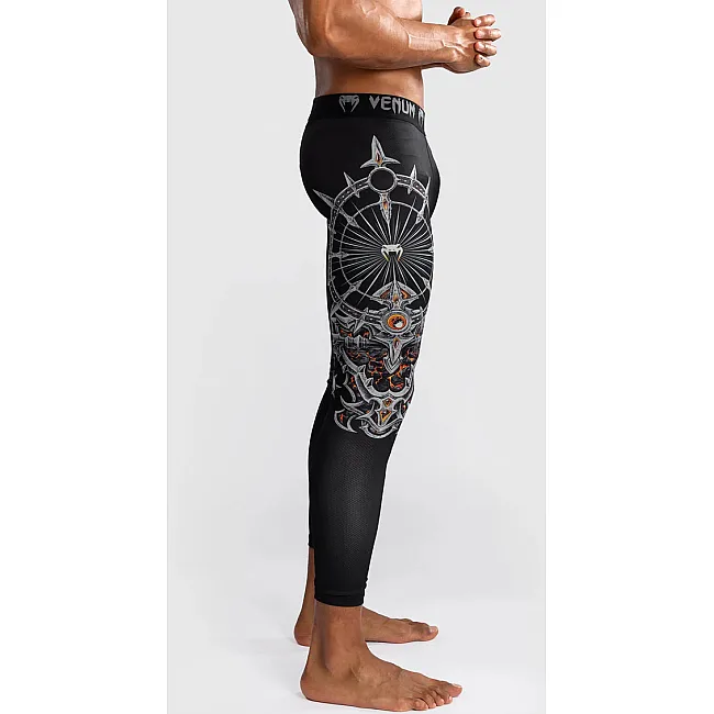 Брюки компресійні VENUM Gladiator 5.0 Mens Black Silver