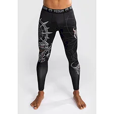 Брюки компресійні VENUM Gladiator 5.0 Mens Black Silver