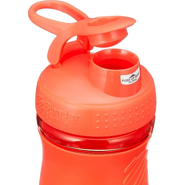 Спортивный шейкер-бутылка BLENDERBOTTLE SportMixer Flip 28oz/820мл Coral