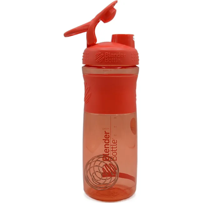 Спортивный шейкер-бутылка BLENDERBOTTLE SportMixer Flip 28oz/820мл Coral