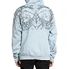 Толстовка AFFLICTION Collapse Po Sky Blue Pigment Dye