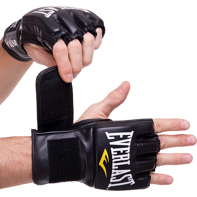 Рукавиці для ММА шкіра EVERLAST PRO STYLE EV7778