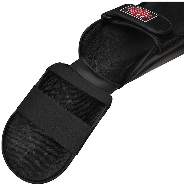 Защитные щитки для ног RDX T1 Shin Instep Guards Black