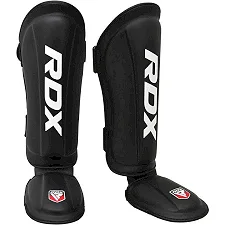 Защитные щитки для ног RDX T1 Shin Instep Guards Black