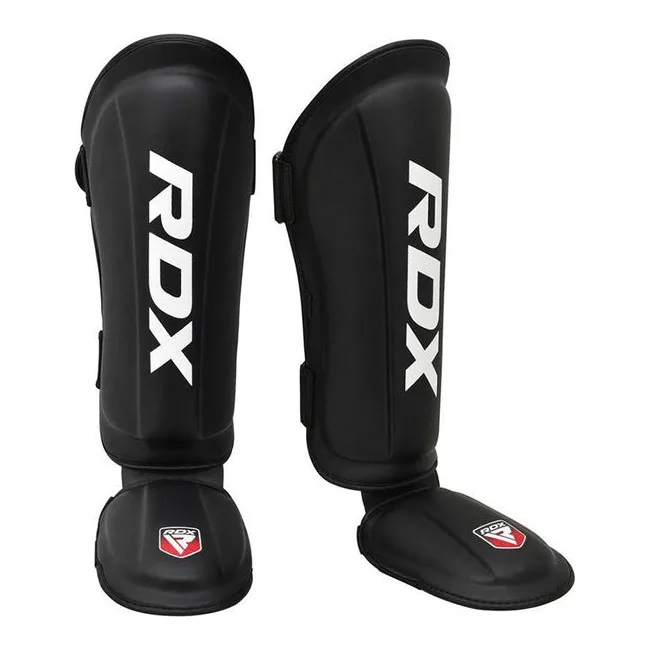 Защитные щитки для ног RDX T1 Shin Instep Guards Black