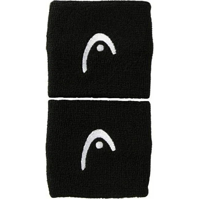 Напульсники Head New Wristband 2,5" black (nylon) 2 шт