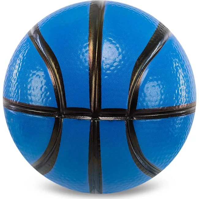 М'яч баскетбольний №2 М'який із поліуретанової піни Тихий м'яч Silence ball SP-SPORT BA-7566 №2 PU (Синій)