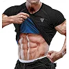 Чоловіча футболка RDX M1 з ефектом сауни Black XL